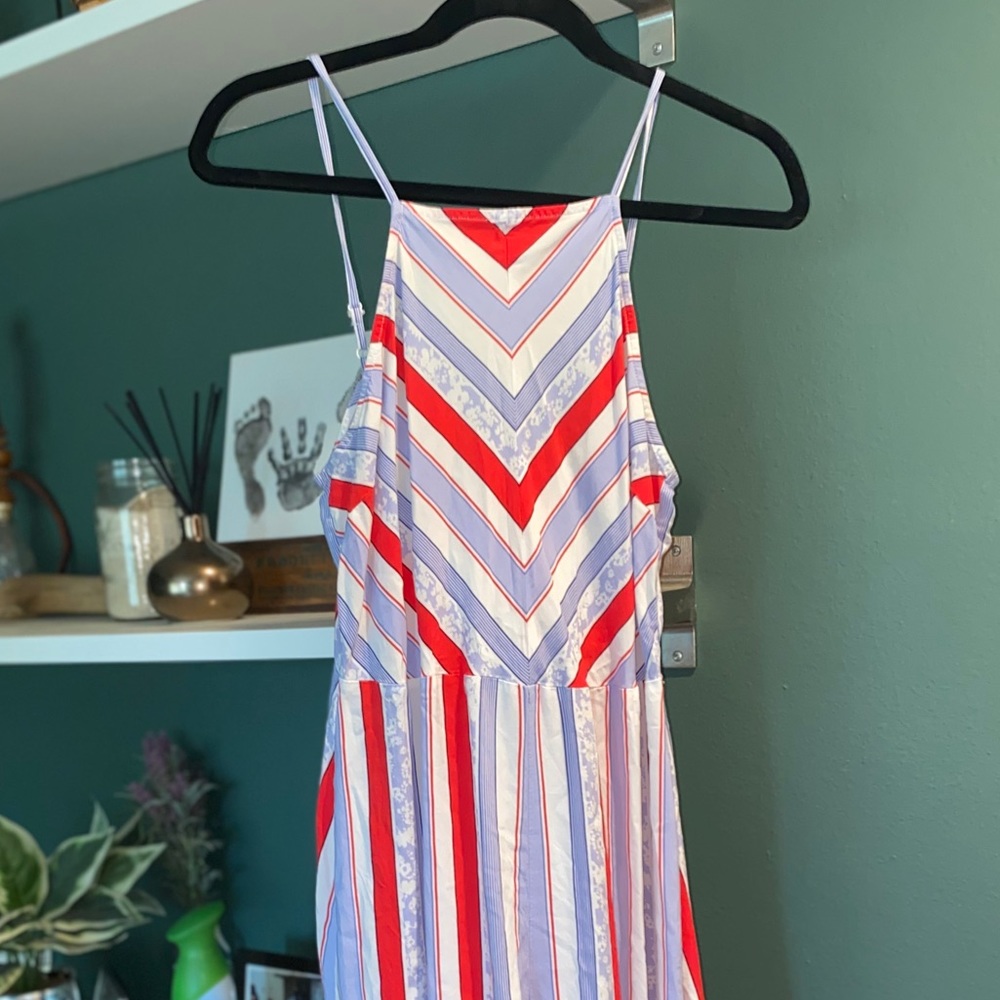 Express Red White & Blue Jumpsuit